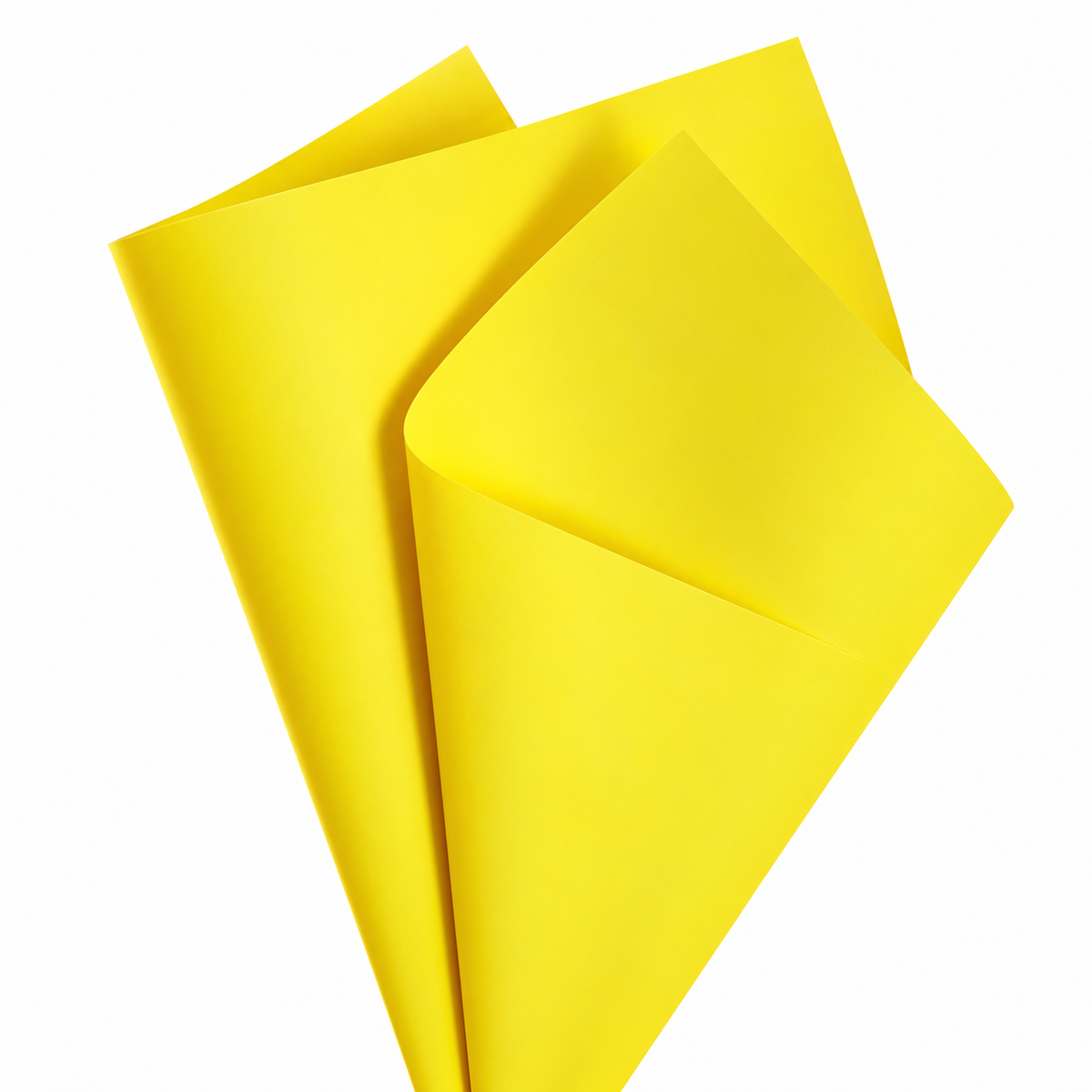 Cello Paper Yellow (50x70cm) 65mic Pk100