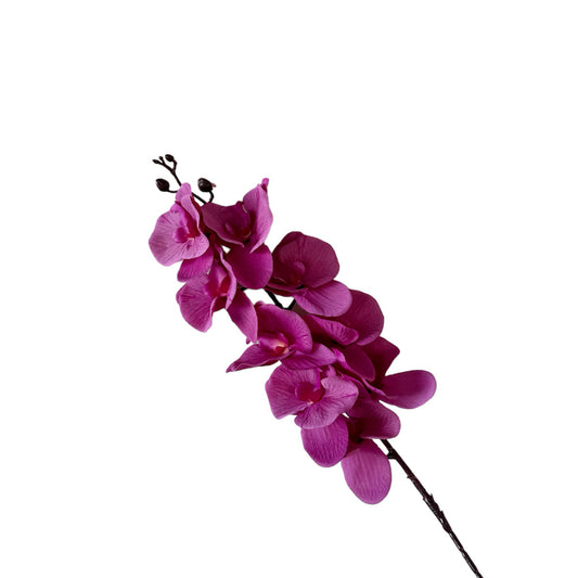 Artificial Flower Phalaenopsis Orchid Burgundy