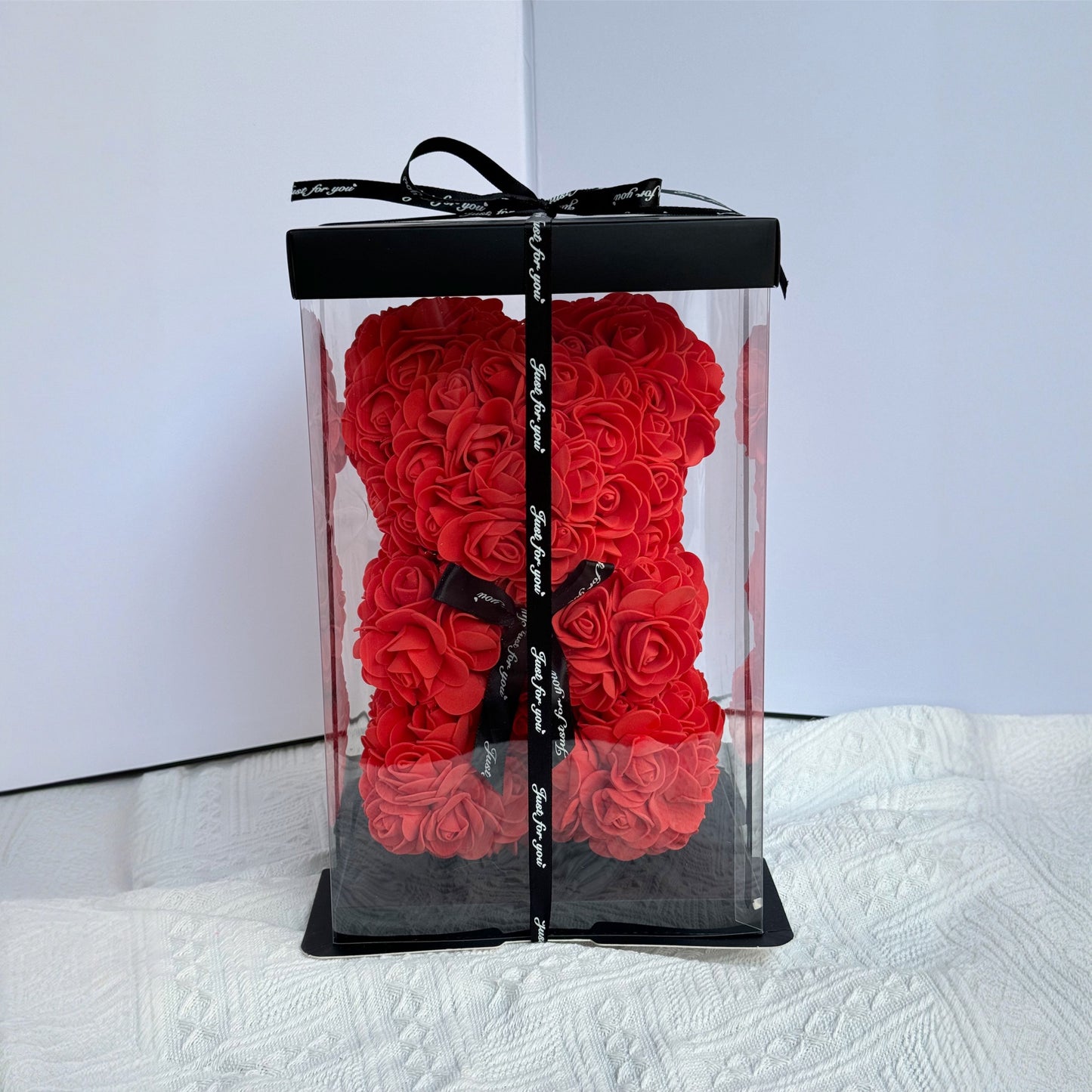 Rose Bear Red (25cmH) Artificial Flower