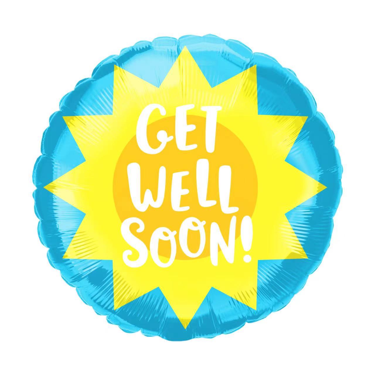 Foil Balloon 9" Get Well Soon