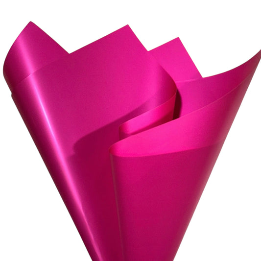 Cello Paper Hot Pink (50x70cm) 65mic Pk50
