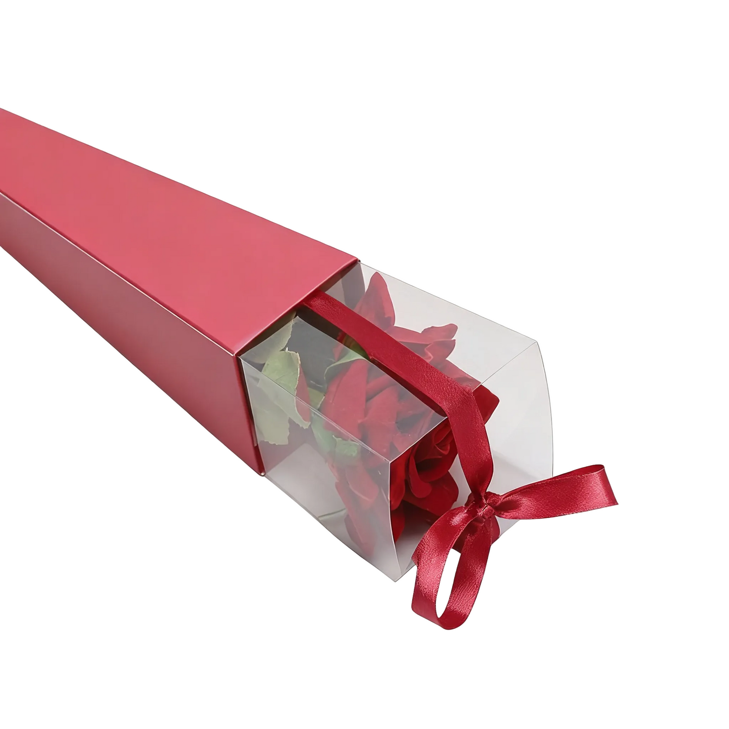 Flat Pack Rose Cone Square Red Pk10