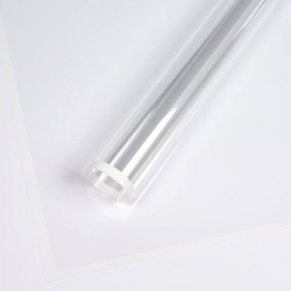 Cello Clear Wrapping Paper w Border Pink (58x58cm) 65mic