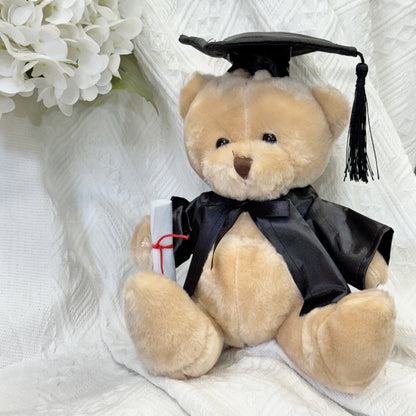 Graduation Teddy Bear Lt Brown (20cmST)