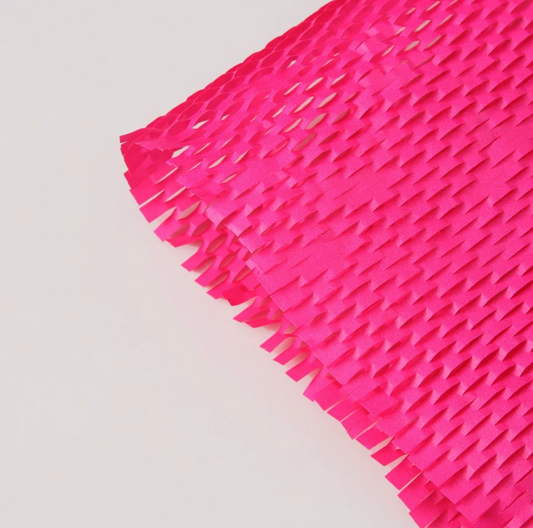 Kraft Honeycomb Expandable Fuchsia Sheets 50x40cm Pk30