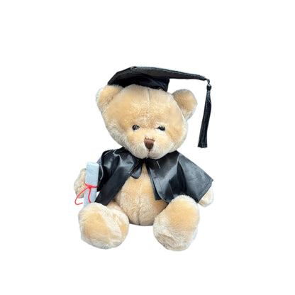 Graduation Teddy Bear Lt Brown (20cmST)