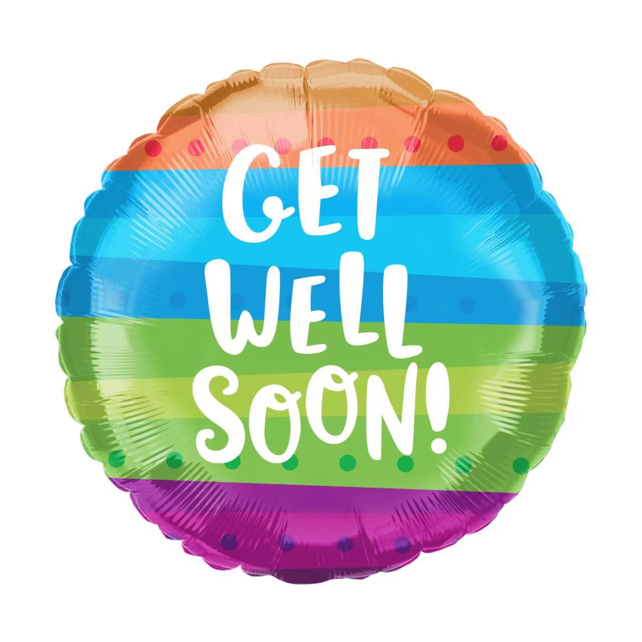 Foil Balloon 9" Get Well Soon