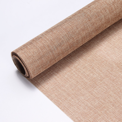 Faux Linen Mesh Wrapping Roll