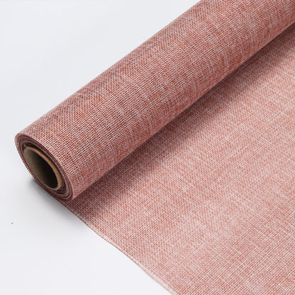 Faux Linen Mesh Wrapping Roll