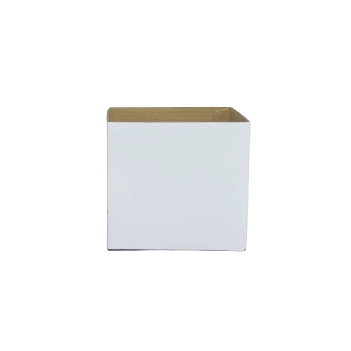 Small Posy Box White (13x12cmH) Pk25